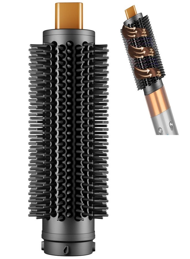 PUREGUST Upgraded 2.3inch Round Volumizing Brush Attachment for Dyson Airwrap HS01 HS05 HS08 Accessories, Upgraded Bristles for Dry Hair Add Volume Style Bangs Smooth Hair - Image 1